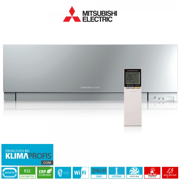 Mitsubishi MSZ-EF25VGKS R32 WiFi Multi-Split Premium Wandklimagerät - 2,5 kW
