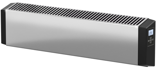 Konvektor Thermowarm TWSC310, Front in Edelstahl, digitale Steuerung, 1000 Watt, 230 Volt