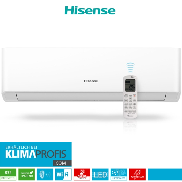 Hisense Energy SE - KA25MR0E - R32 WiFi Hi-Nano - 2,6 kW Multisplit Wandklimagerät