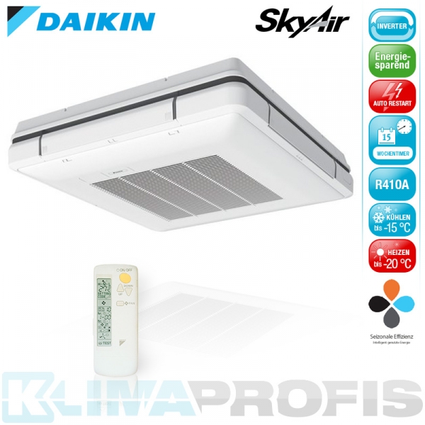 Daikin FUQ71C Sky Air Syncro Unterdeckengerät - 6,8 kW mit IF-Fernbedienung