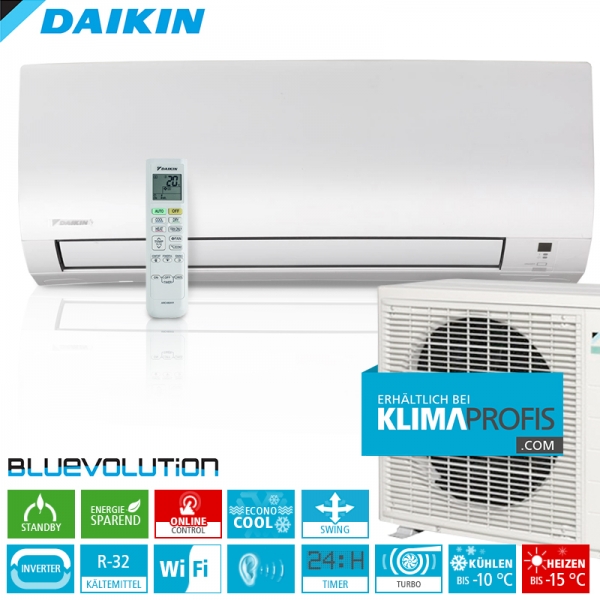 Daikin Comfora FTXP35M R32 Inverter Wand-Klimageräte-Set 3,5 kW