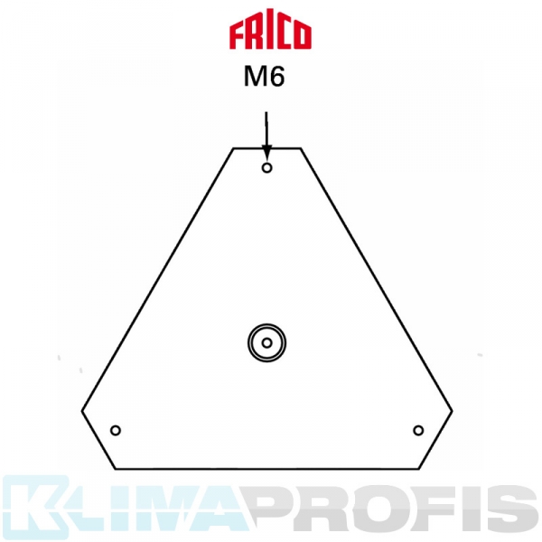 Frico IHTW Drahtseilhalterung-Set