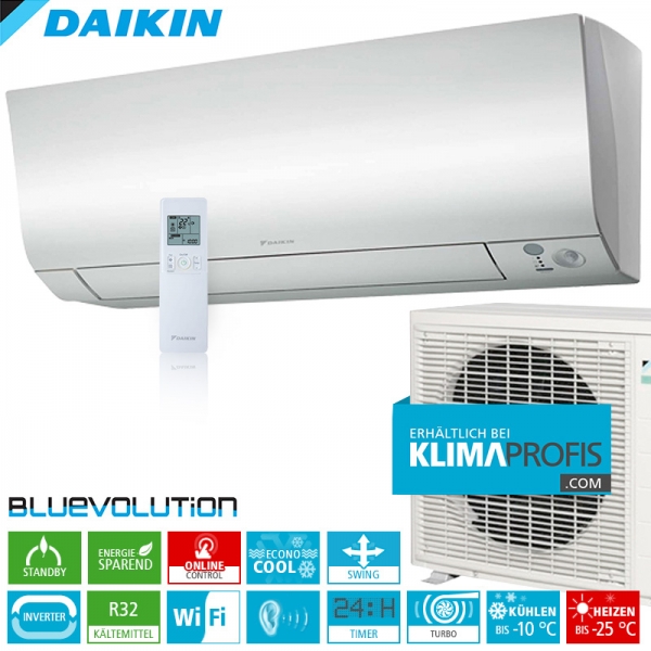 Daikin Perfera FTXTM40M ColdRegion WiFi Inverter Wand-Klimageräte-Set 4,0 kW