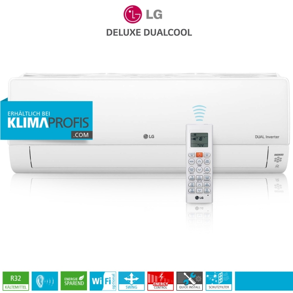 LG Deluxe Dualcool DM07RH NSJ R32 Multisplit Wandklimagerät - 2,1 kW
