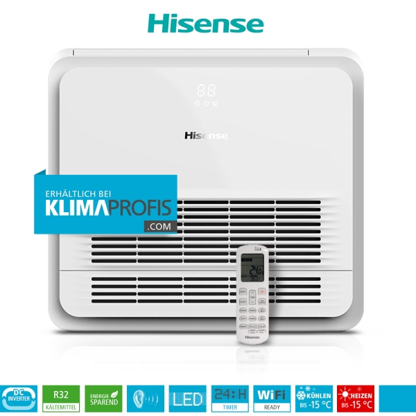 Hisense Bi-Flow AKT26UR4RK4 Multisplit Truhengerät, R32 - 2,9 kW
