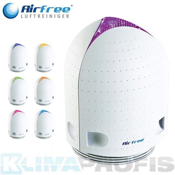 AirFree Luftreiniger Iris 60 mit Farbtherapie-Licht, 45W, 24qm