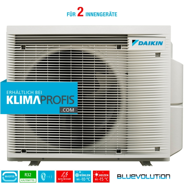 Daikin 2MXM68A Multisplit Inverter Außengerät, R32 - 8 kW für 2 Innengeräte