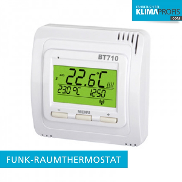 Funk-Raumthermostat BPT710 - für Infraplate pro