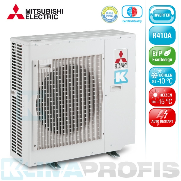 Mitsubishi MXZ-4E83VA-E2 Multisplit Inverter Außengerät 8,3 kW für 2-4 Innengeräte
