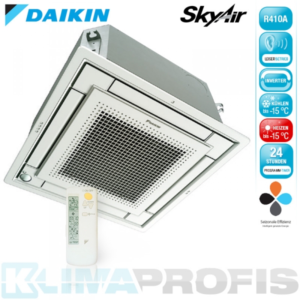 Daikin FFQ60C Sky Air Multisplit Deckenkassette - 5,7 kW inkl. Blende und FB