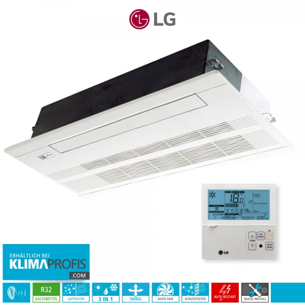LG MT11R NU1 R32 Multisplit Inverter 1-Wege-Deckenkassette - 3,5 kW