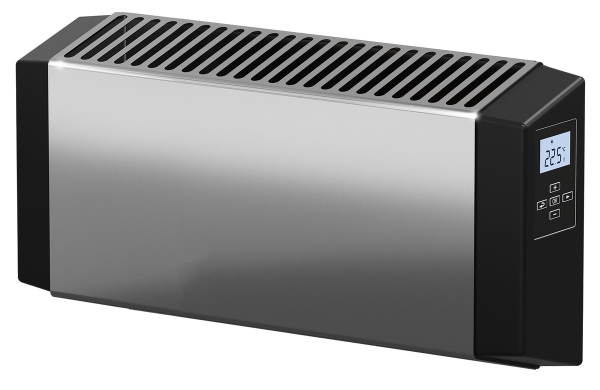 Konvektor Thermowarm TWSC303, Front in Edelstahl, digitale Steuerung, 300 Watt, 230 Volt