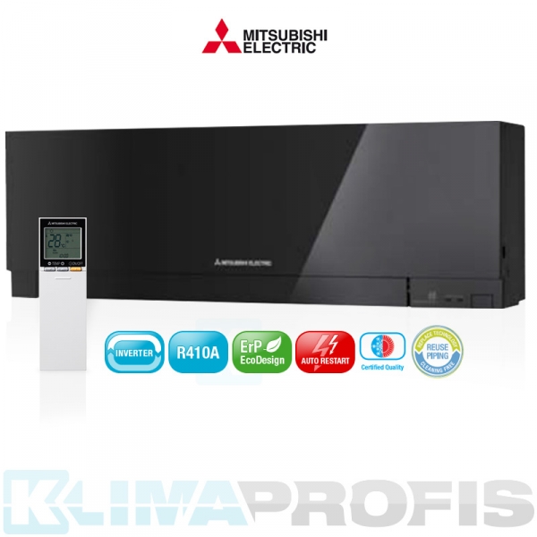 Mitsubishi Electric MSZ-EF35VGKB Premium Wandklimagerät - 4 kW