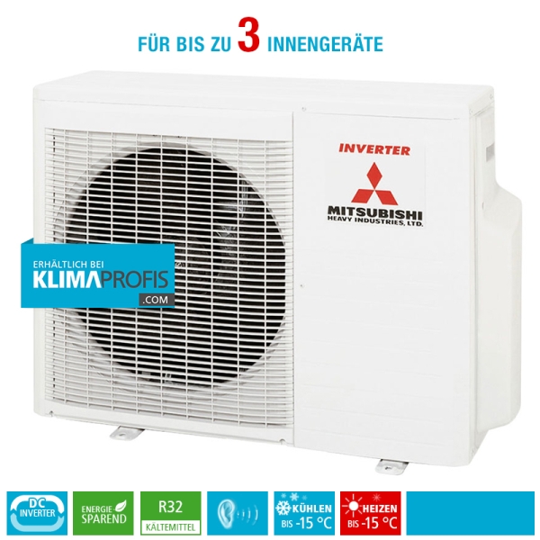 Mitsubishi Heavy SCM60ZS-W Inverter Multisplit-Außengerät - 7,5 kW
