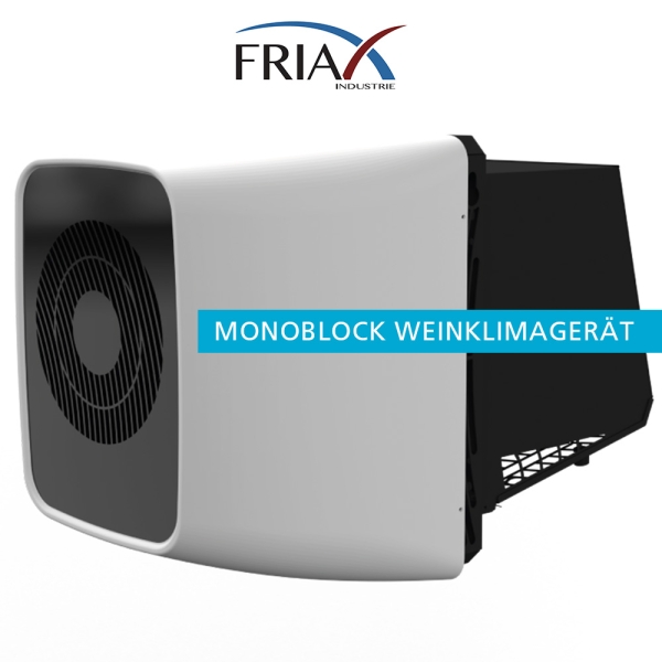 Weinklimagerät Monoblock MPCJ 30 für Räume bis 30 cbm, 780 W, Front: schwarz