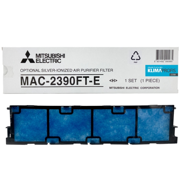 Mitsubishi Silber-Ionen Luftreinigungsfilter MAC-2390FT-E für MSZ-LN Innengeräte, 1 Stück