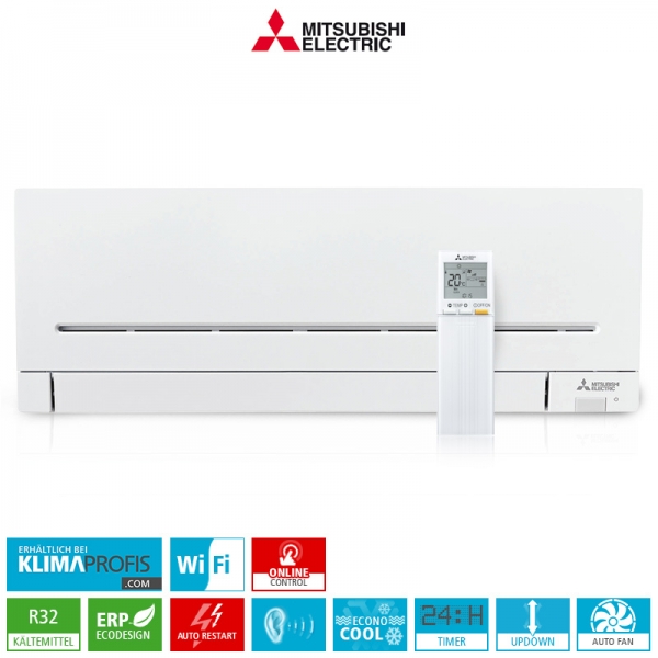 Mitsubishi Electric MSZ-AP71VGK WiFi R32 Multi-Split Wandklimagerät - 7,1 kW