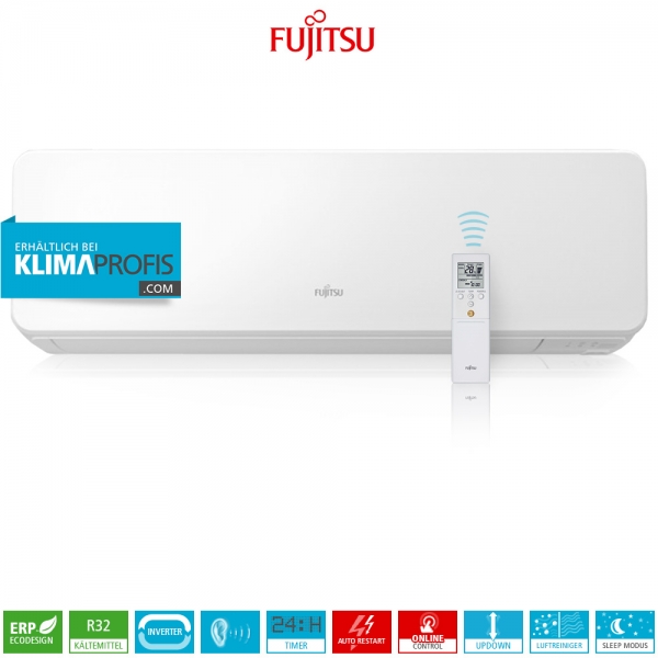 Fujitsu ASYG09KGTB R32 Multi-Split Design Wandklimagerät - 2,5 kW