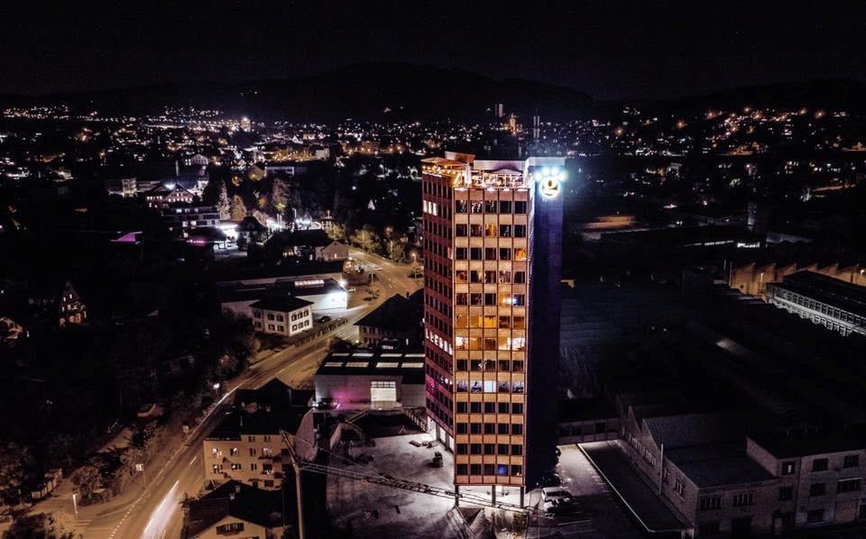 Das Glashaus Hotel in Menziken/Schweiz