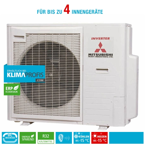 Mitsubishi Heavy SCM71ZS-W Inverter R32 Multisplit-Außengerät - 8,8 kW