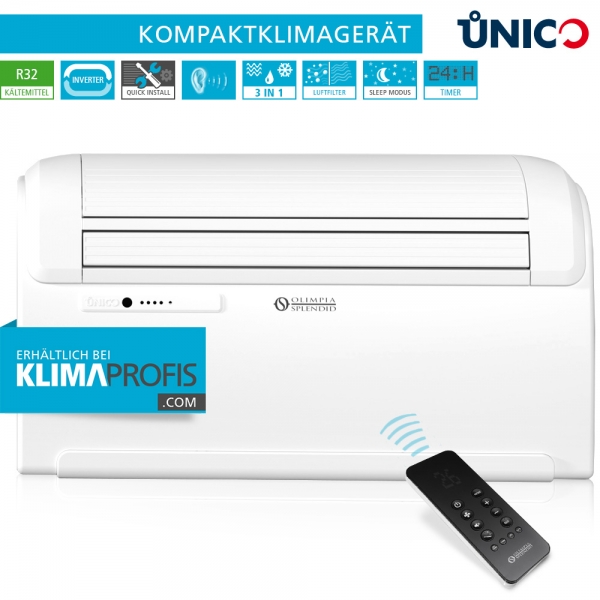Unico Edge 30 SF EVA Inverter R32 Wand-Truhenklimagerät - 3 kW nur Kühlen
