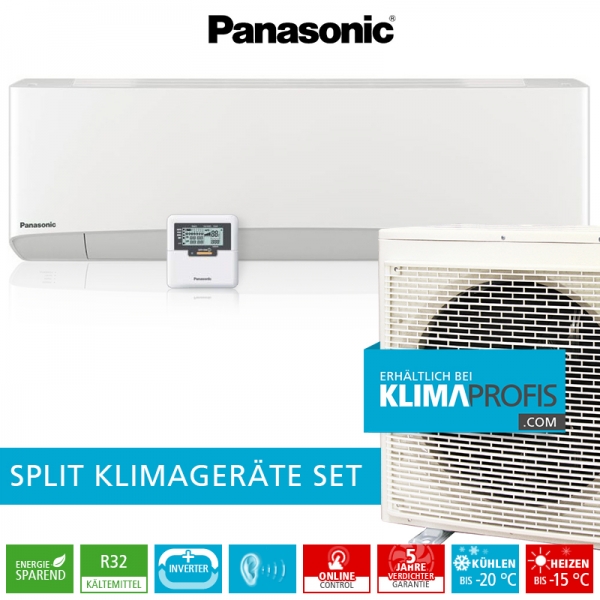 Panasonic CS-Z50TKEA R32 Professional Klimageräte-Set für EDV-Räume - 6 kW