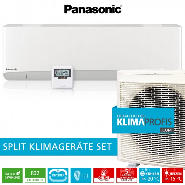 Panasonic CS-Z50TKEA R32 Professional Klimageräte-Set für EDV-Räume - 6 kW