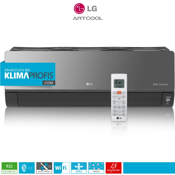 LG Artcool Energy AC24BK WiFi R32 Multisplit Wandklimagerät - 6,6 kW
