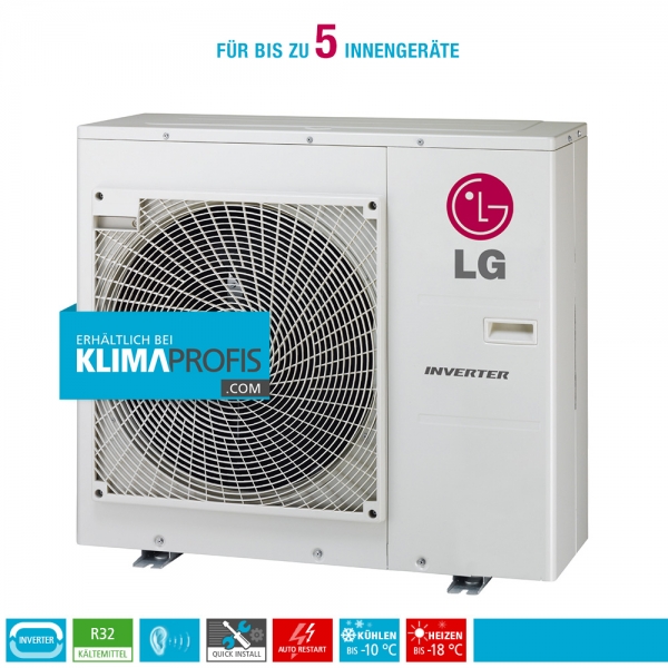LG MU5R30 Multisplit Smart Inverter Außengerät 10,6 kW für 2-5 Innengeräte