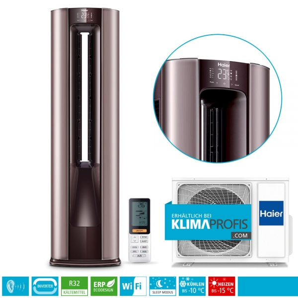 Haier Tower (FA) AP71UFAHRA Inverter Standklimageräte-Set - 8,9 kW