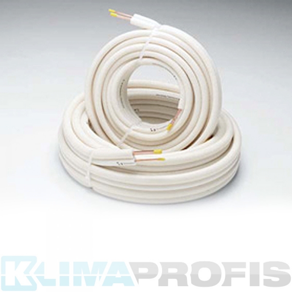 Kältemittelleitung Einzelrohr, 10 mm (3/8 Zoll) - 25 Meter Ring