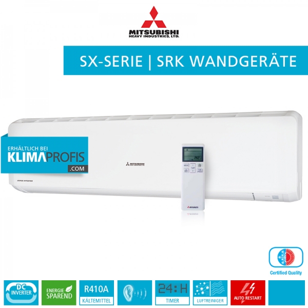 Mitsubishi Heavy SRK 71 ZR-S Multi-Split Inverter Wandklimagerät - 7,1 kW