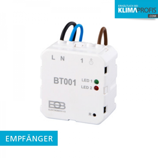 BPT001 Empfänger für BPT710 - AP Funk-Raumthermostat