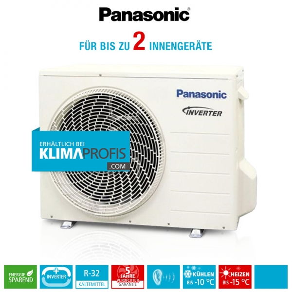Panasonic CU-2Z41TBE R32 Multi-Split Inverter Plus Außengerät - 5,2 kW