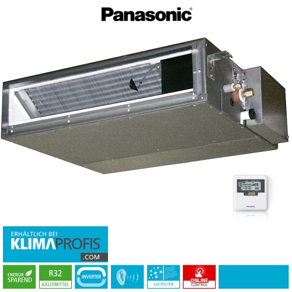 Panasonic CS-Z35UD3EAW Multi-Split Inverter Kanalklimagerät - 3,5 kW