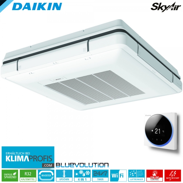 Daikin FUA125A Sky Air Syncro Unterdeckengerät - 12,1 kW mit Kabelfernbedienung