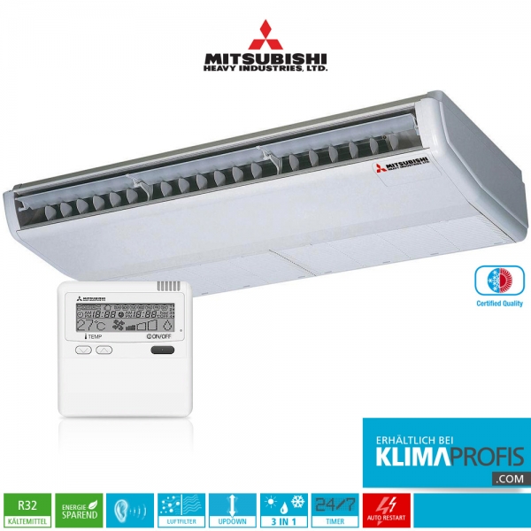 Mitsubishi Heavy FDE 40 VH Simultan Multisplit Deckenunterbaugerät - 4 kW
