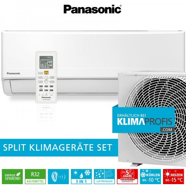 Panasonic FZ-50WKE R32 Standard Inverter Klimageräte-Set - 5,4 kW